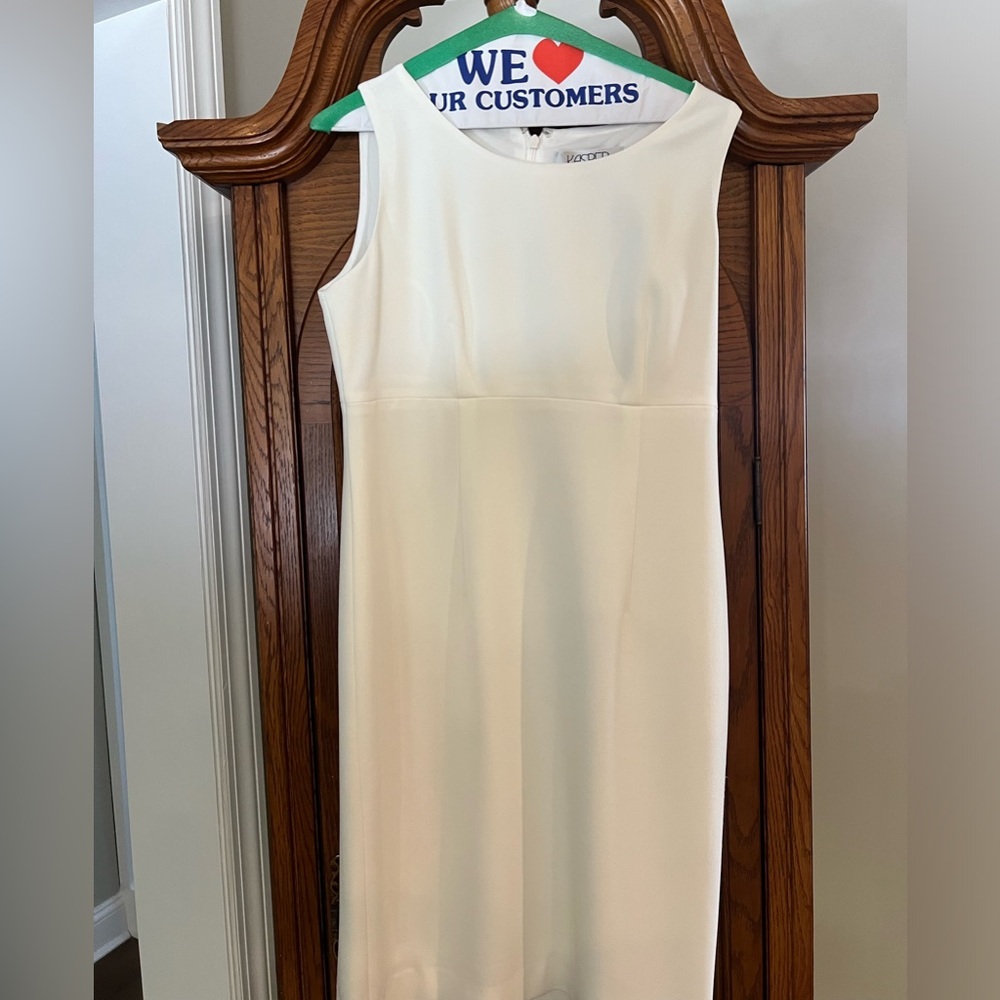 Work/ professional off white shift dress